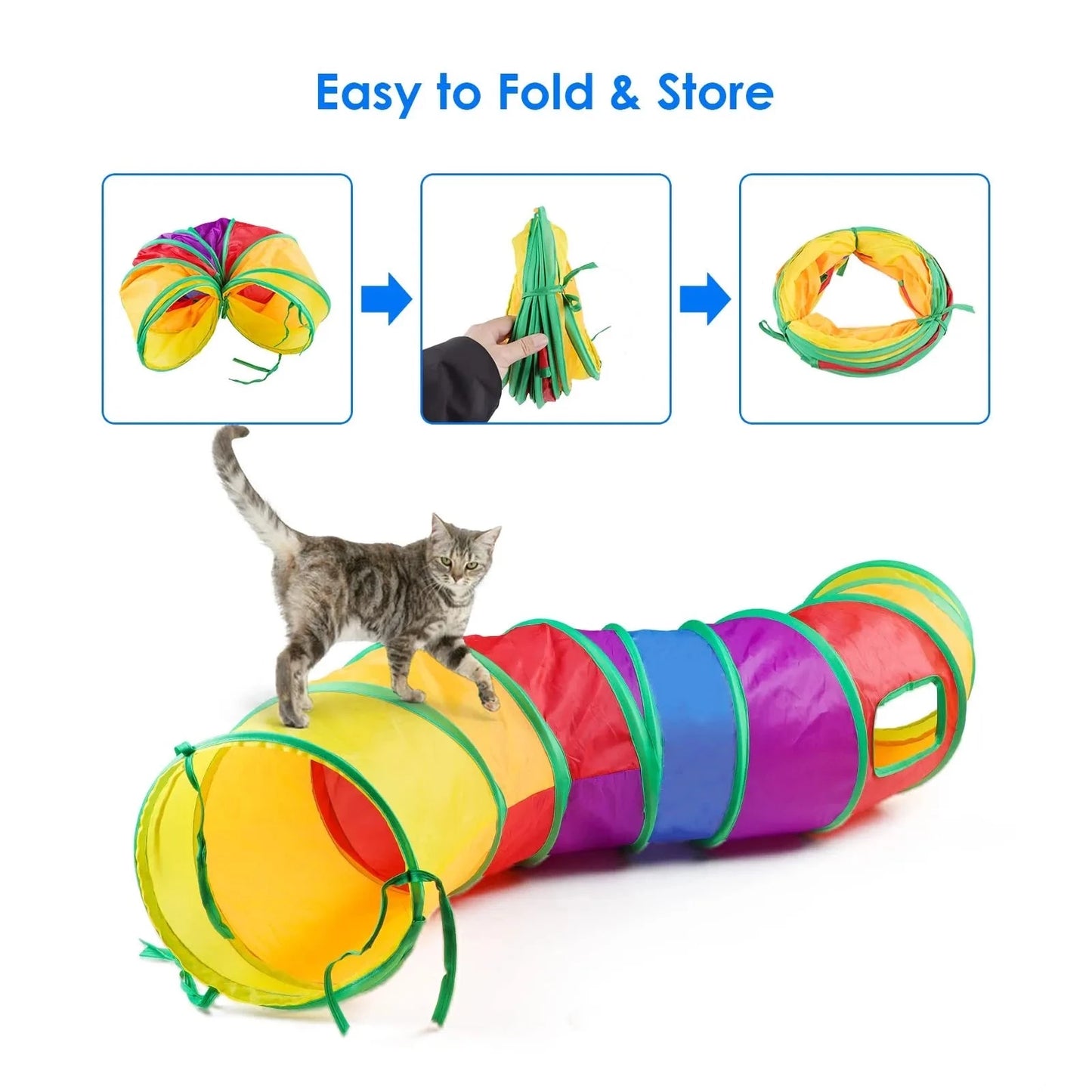 “S” alakú macska alagút